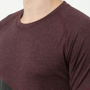 Crest Black Men’s Sports T-Shirt – Quick Dry