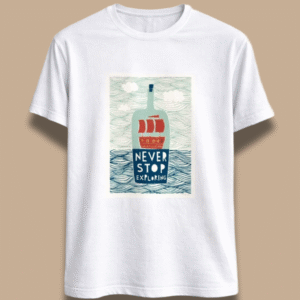 Explore Graphic Print Cotton T-Shirt