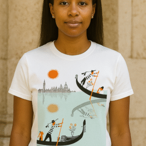 Tourist Graphic Cotton T-Shirt – Travel Style