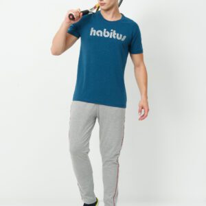 Petrol Blue Men’s Quick Dry Sports T-Shirt