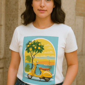 Scotty Graphic Cotton T-Shirt – Casual Look