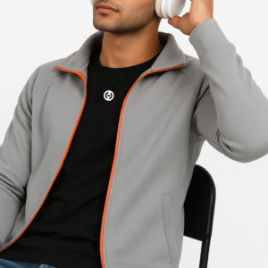 Unisex Wrinkle-Resistant Sports Jacket – Light Fit