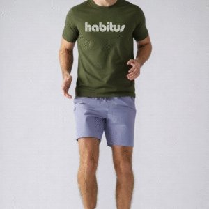 Habitus Men’s Cotton Casual T-Shirt