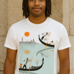 Tourist Graphic Cotton T-Shirt – Travel Style