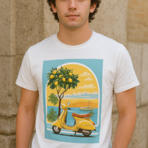 Scotty Graphic Cotton T-Shirt – Casual Look