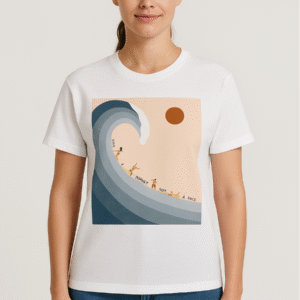 Journey Graphic Cotton T-Shirt – Soft Feel