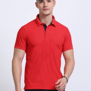 Aeropiq Classic Fit Men’s Polyester Polo T-Shirt