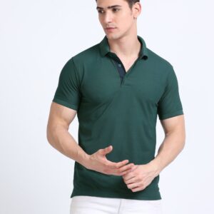 Aeropiq Classic Fit Men’s Polyester Polo T-Shirt