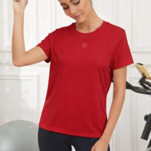 Women’s Cherry Red Sports Tee