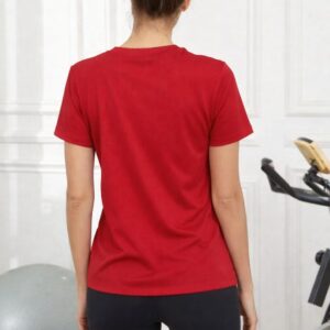 Women’s Cherry Red Sports Tee
